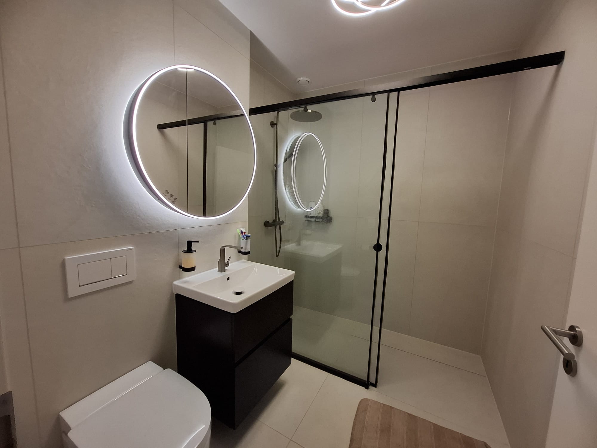 Badezimmer in Baden nach dem vollständigen Umbau – Detailaufnahme 12